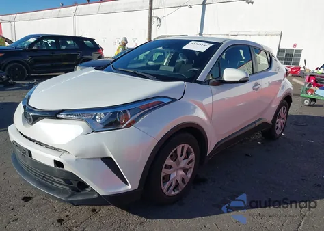 2019 Toyota C-Hr Le from USA, damaged, VIN JTNKHMBXXK1026651